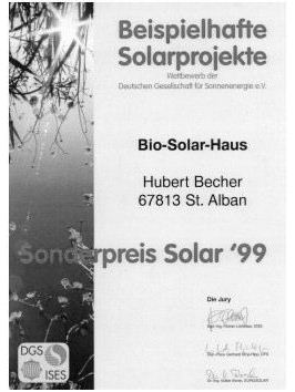 Solarpreis 1999